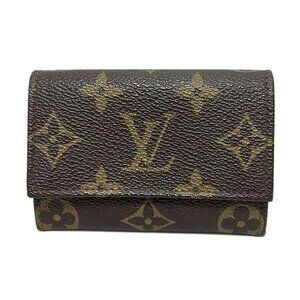 LOUIS VUITTON Porte Monnaie Plat Monogram - Coin Case 141-081125